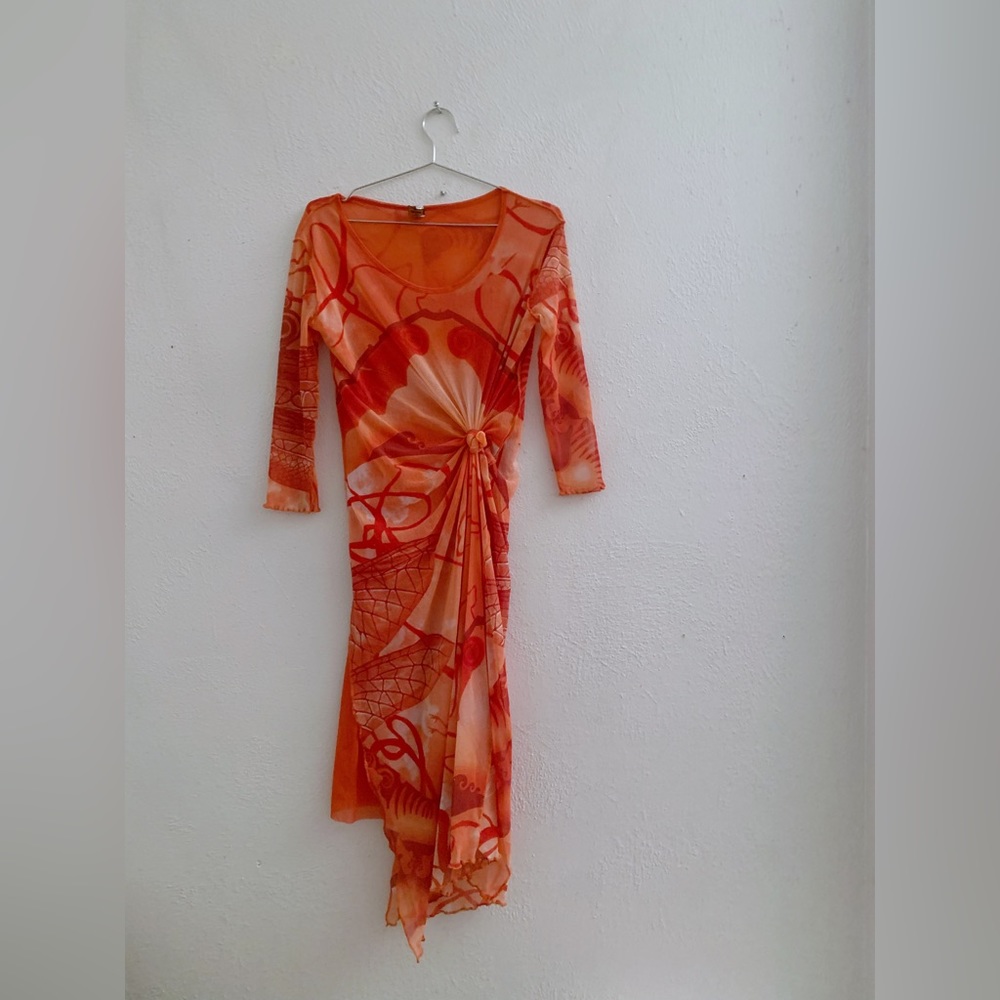Vintage Jean Paul Gaultier mesh dress
